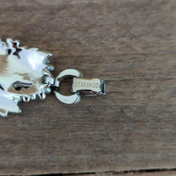 Vintage Sarah Coventry 1960s "Whispering Leaves" Bracelet - Picture 8 of 9